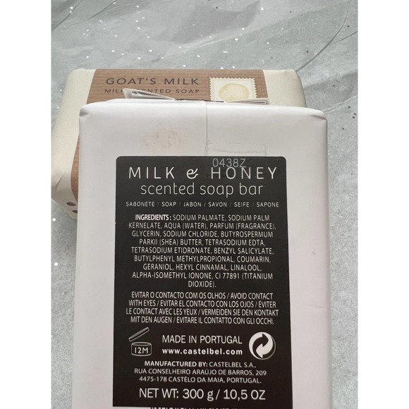 2 New Castelbel Porto Goat's Milk Luxury Soap Bar 300g/10.5 Oz. - Picture 2 of 3